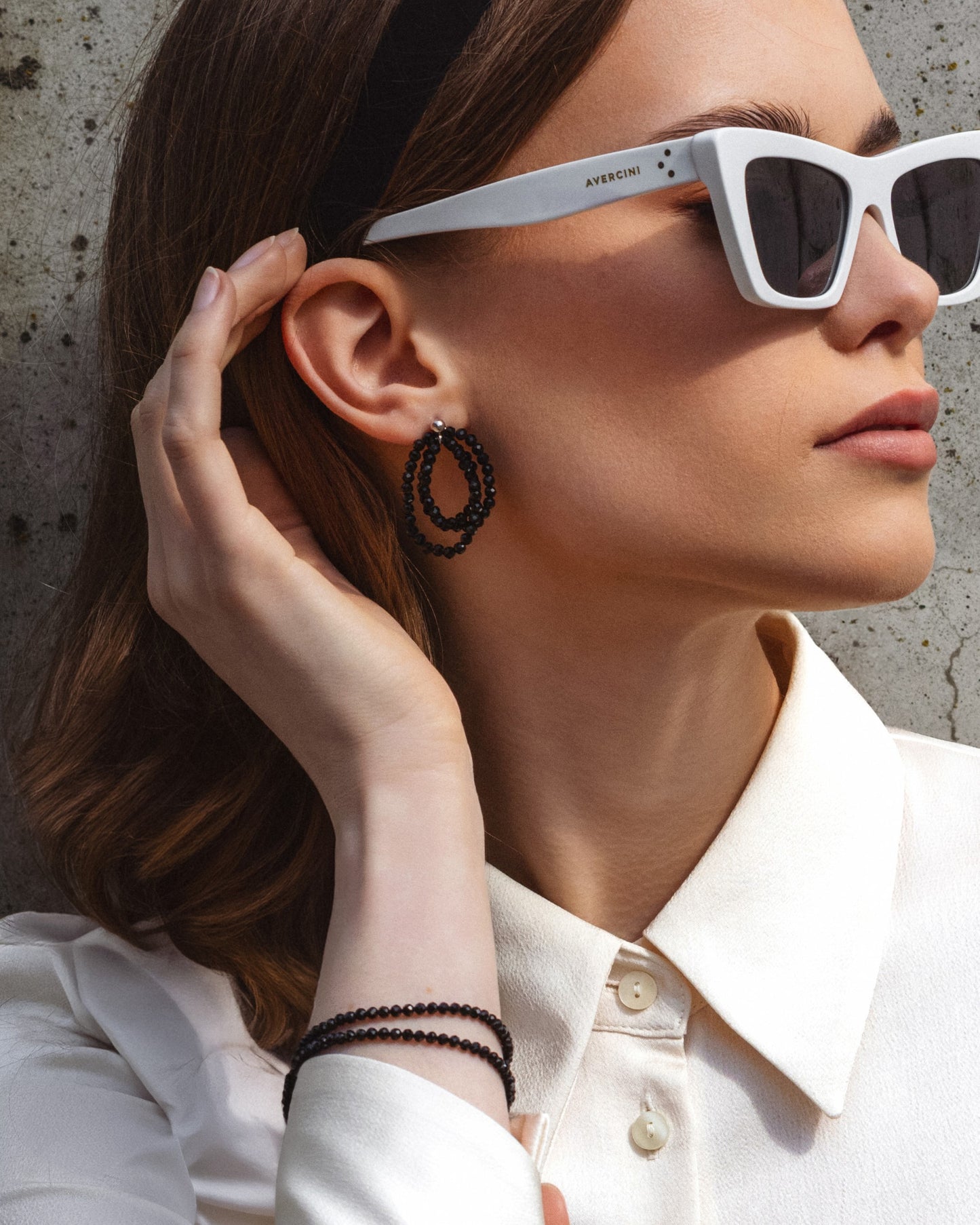 Cherie Boho S Earrings - Rose Gold and Silver