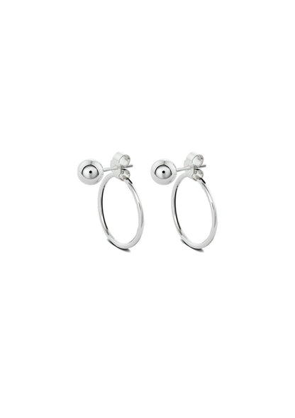 Chord Earrings - Silver