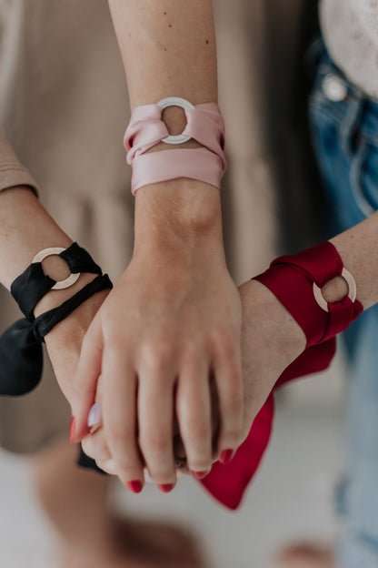 Silk Ribbon Bracelet - SOUL SISTERS