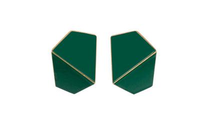 Folded Wide Earrings