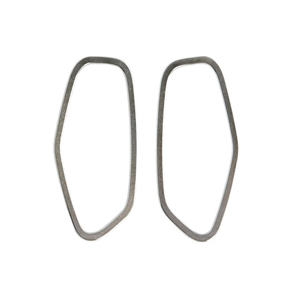 Frames Silver Earrings