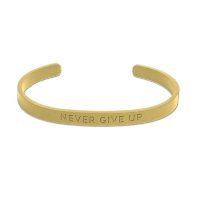 Bracelet for Him - Never Give Up