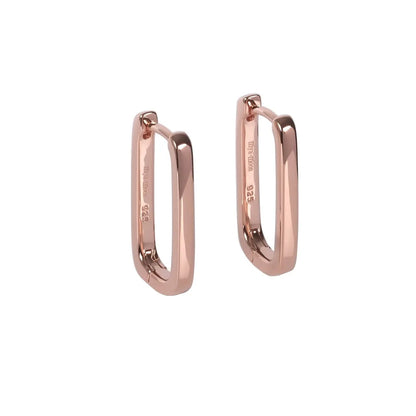 Metropolitan Hoops - Rose Gold and Silver